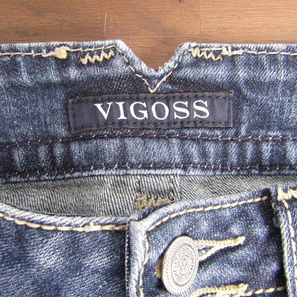 Women's | Vigoss | The Chelsea Skinny | Blue Jeans - Picture 7 of 10